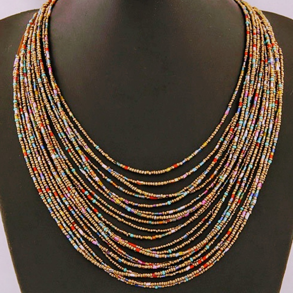 Necklace Beads  Multi-layer